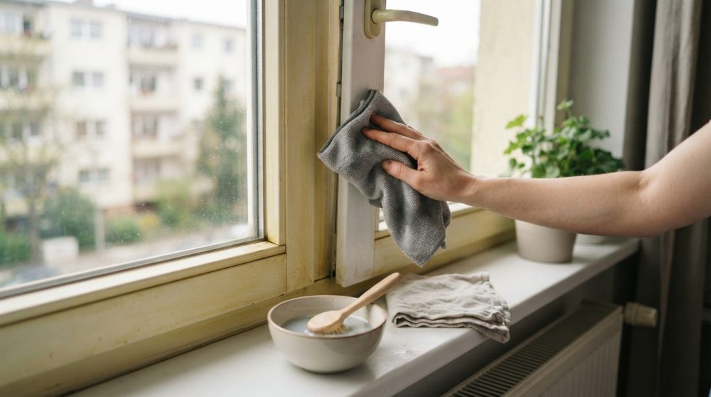 Vergilbte Fensterrahmen reinigen: Was bei Kunststoff wirklich hilft Vergilbte Fensterrahmen reinigen