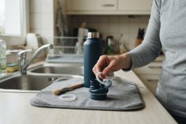 Trinkflaschen gründlich reinigen