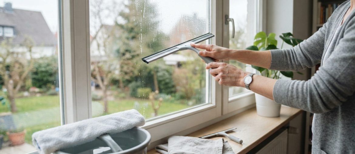 Fenster streifenfrei putzen