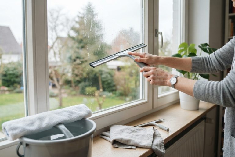 Fenster streifenfrei putzen