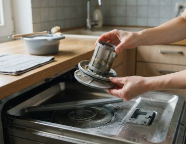 Spülmaschinenfilter reinigen