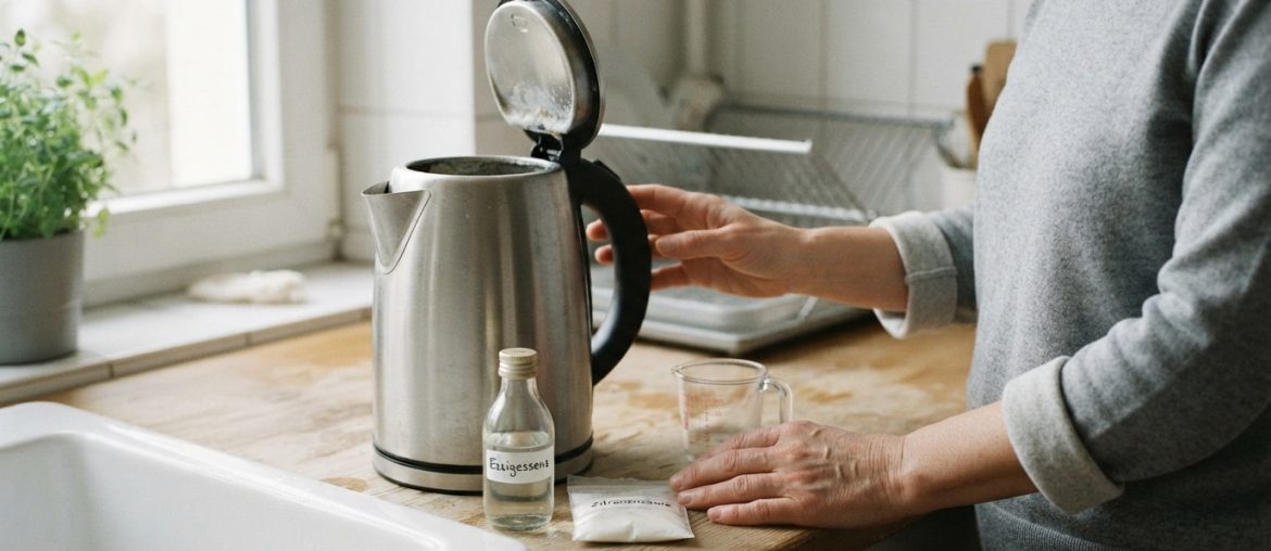 Wasserkocher entkalken