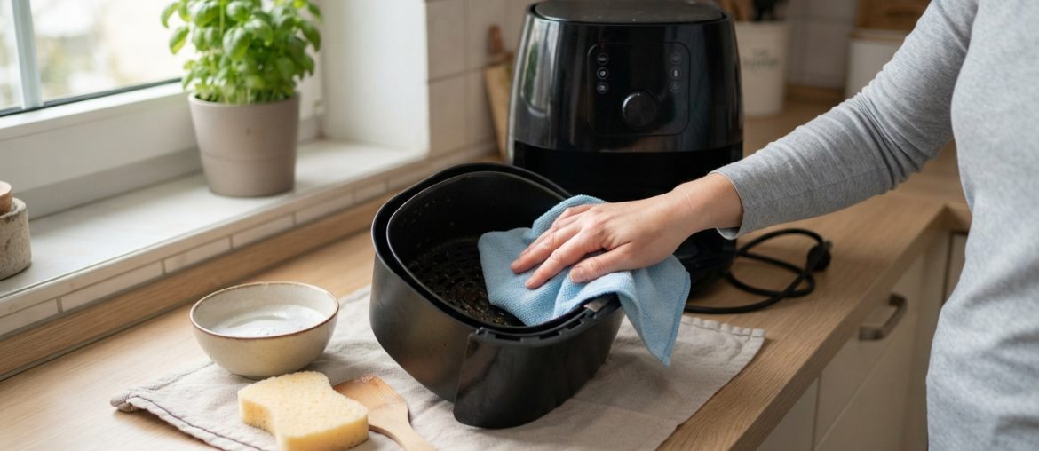 Heißluftfritteuse reinigen