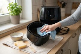 Heißluftfritteuse reinigen