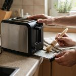 Toaster von Krümeln befreien, ohne das Gerät auseinanderzubauen