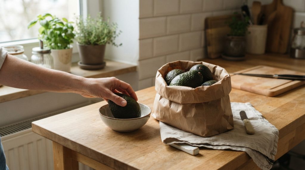 Harte Avocados nachreifen lassen, ohne sie zu verderben Harte Avocados nachreifen lassen, ohne sie zu verderben