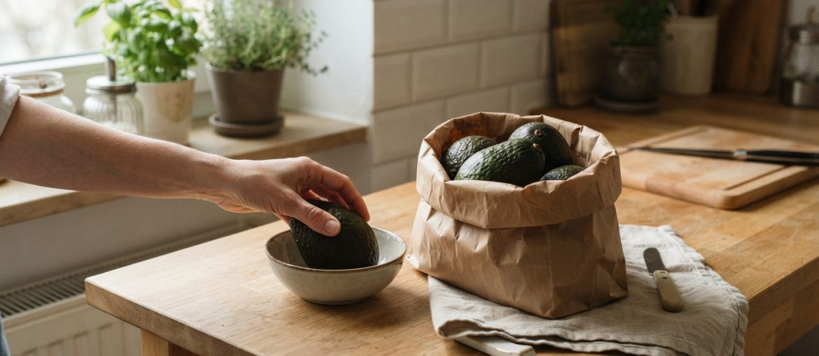 Harte Avocados nachreifen lassen, ohne sie zu verderben