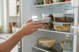 Essensreste im Kühlschrank beschriften