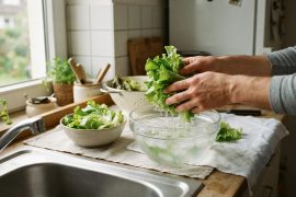 Welken Salat wieder knackiger machen und künftig besser lagern