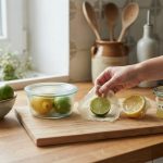 Zitronen und Limetten aufbewahren