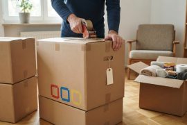 Umzugskartons beschriften, damit Sie am ersten Abend alles finden