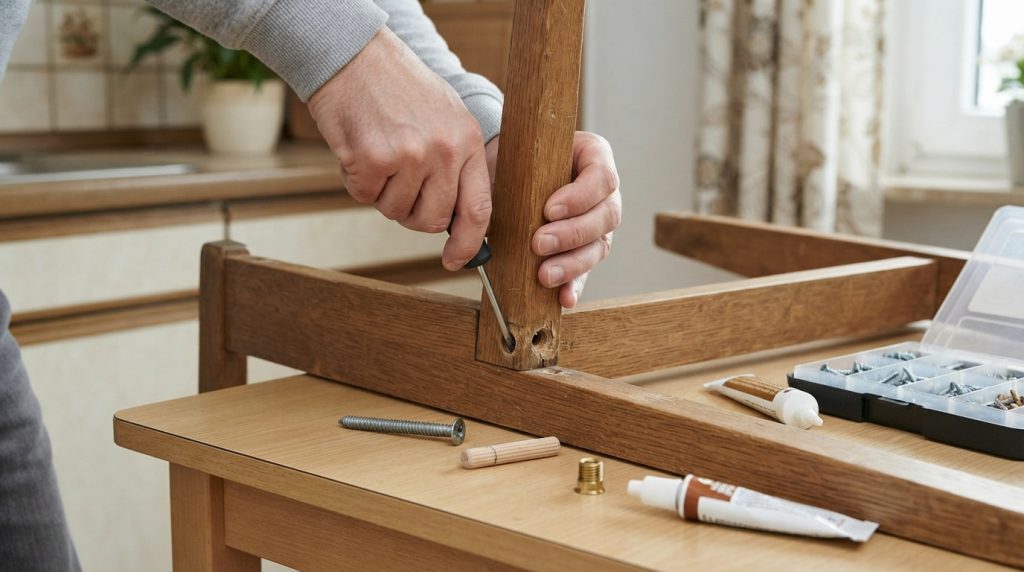 Ausgerissenes Schraubloch im Holz reparieren: Welche Lösung wann hält Ausgerissenes Schraubloch im Holz reparieren