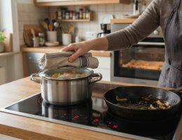 Mit Restwärme kochen und backen